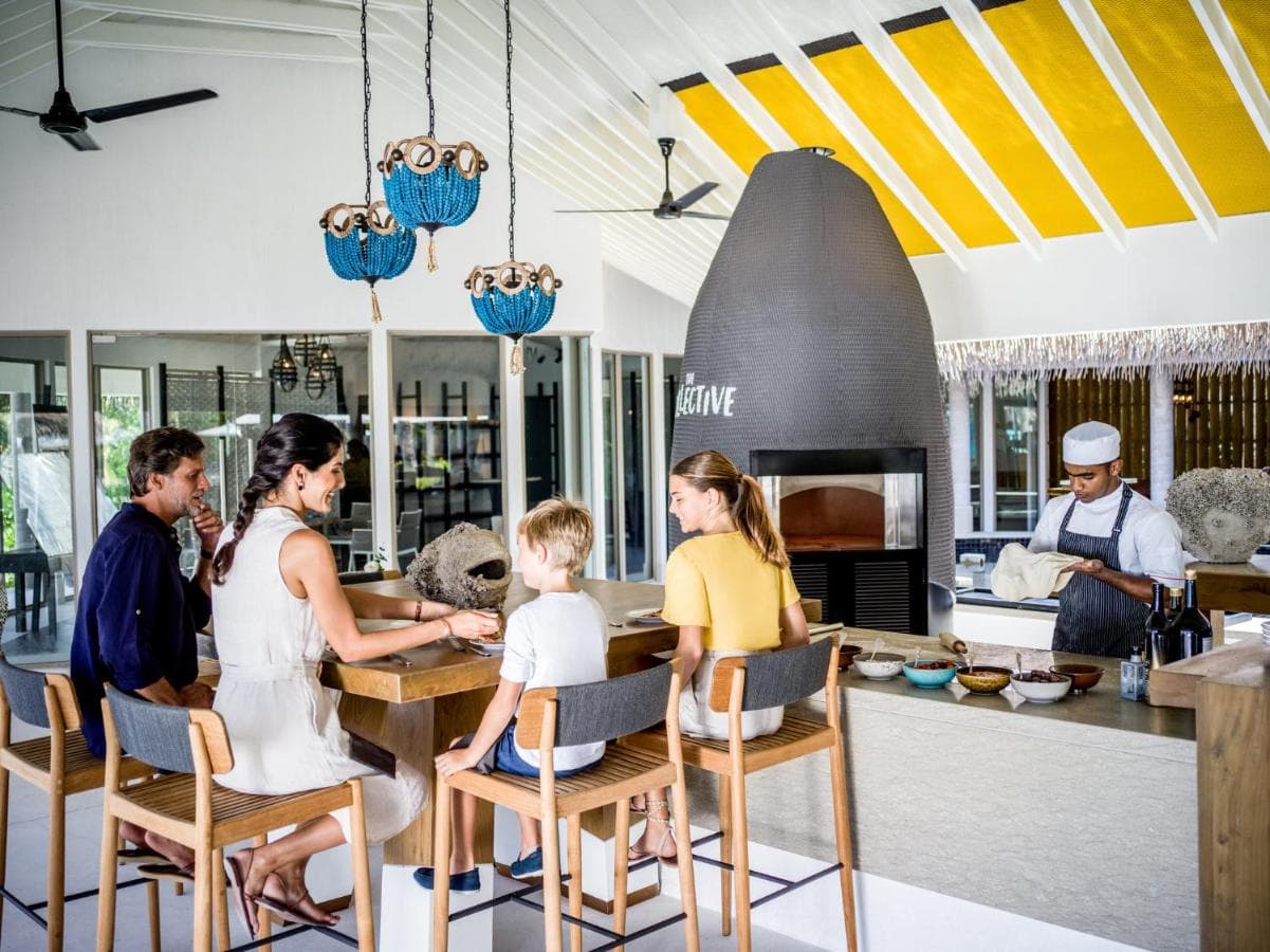 InterContinental Maldives open kitchen